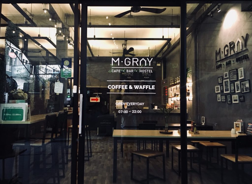 M-gray cafe Bangkok Thailand